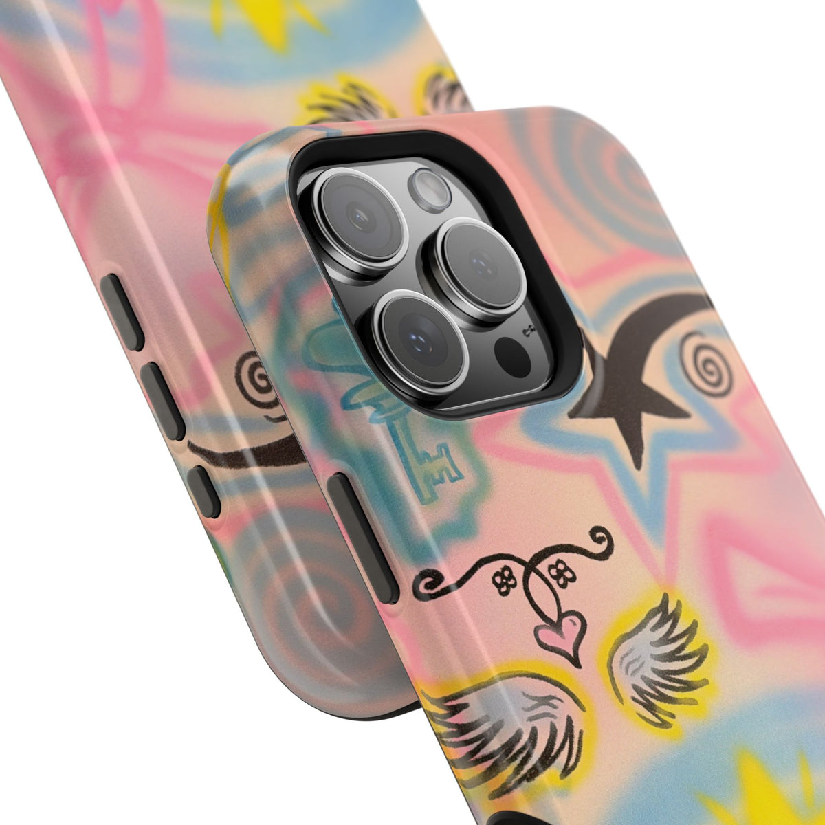 MagSafe "star energy" airbrush iPhone case