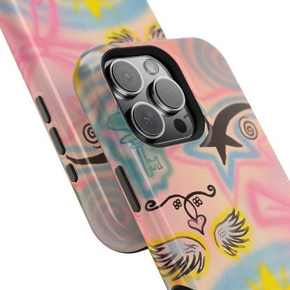 MagSafe "star energy" airbrush iPhone case