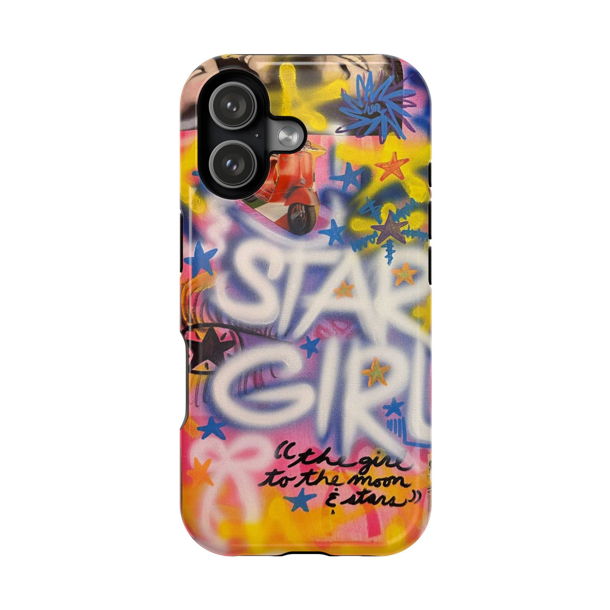 MagSafe "STARGIRL" airbrush iPhone case