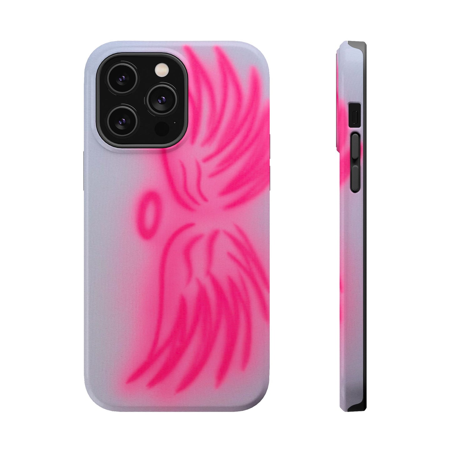 MagSafe "angel wings" airbrush iPhone case