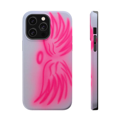 MagSafe "angel wings" airbrush iPhone case