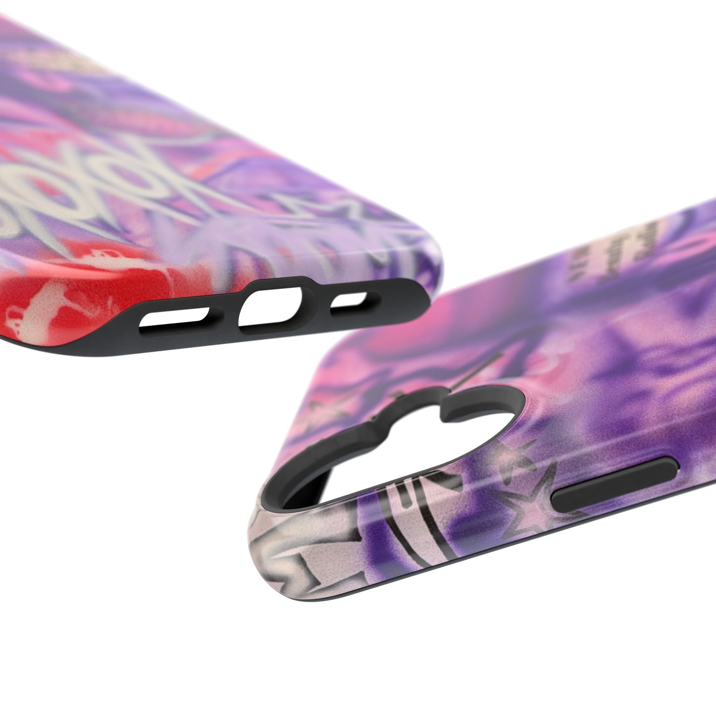 MagSafe "mic check" airbrush iPhone case