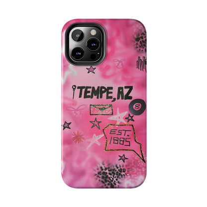 "tempe, az pt. 2" airbrush iPhone case