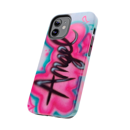"angel" airbrush iPhone case