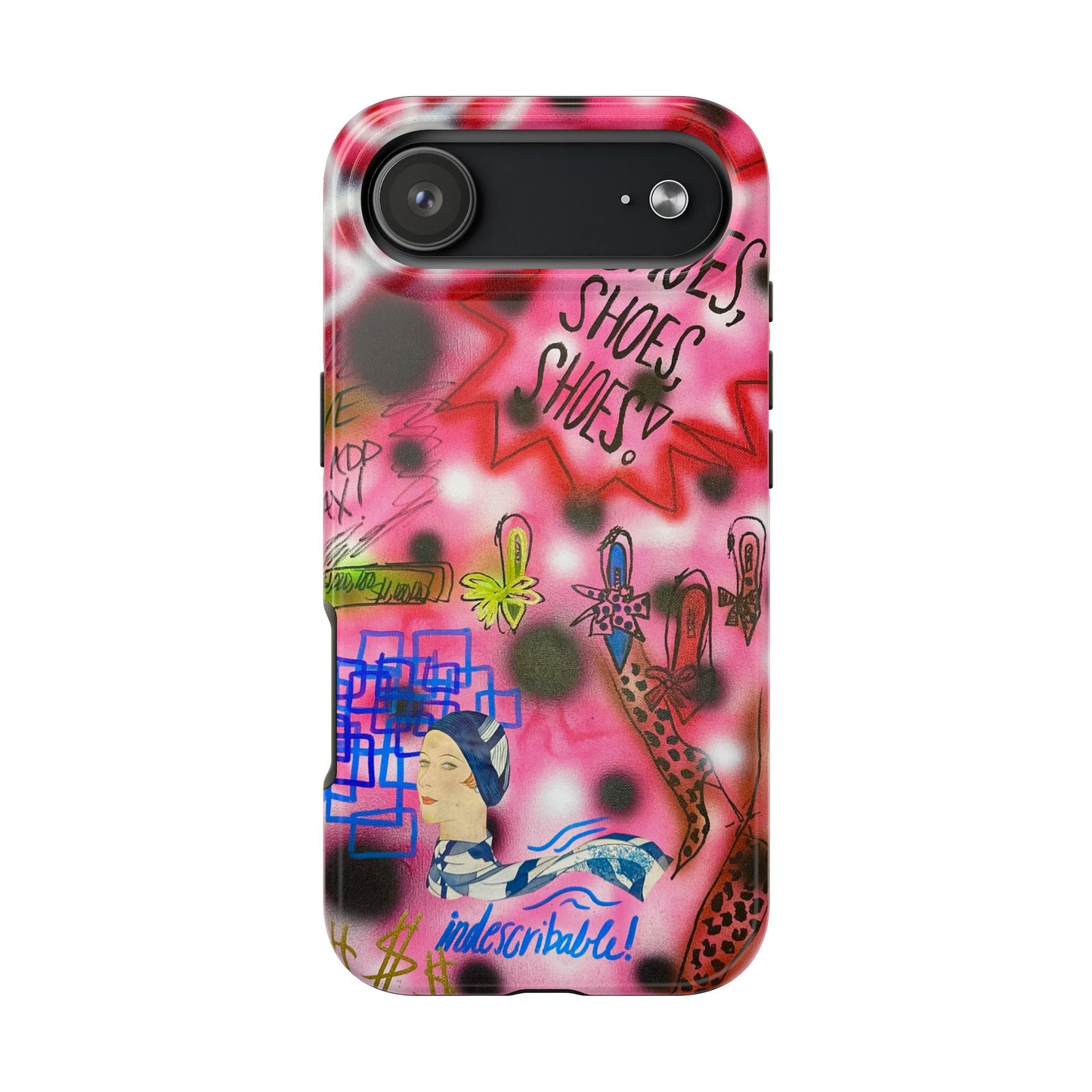 "indescribable cost" airbrush iPhone case