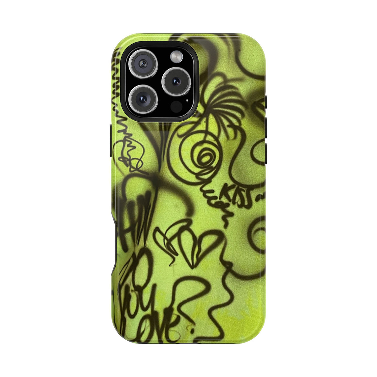 MagSafe "graphic discretion" airbrush iPhone case