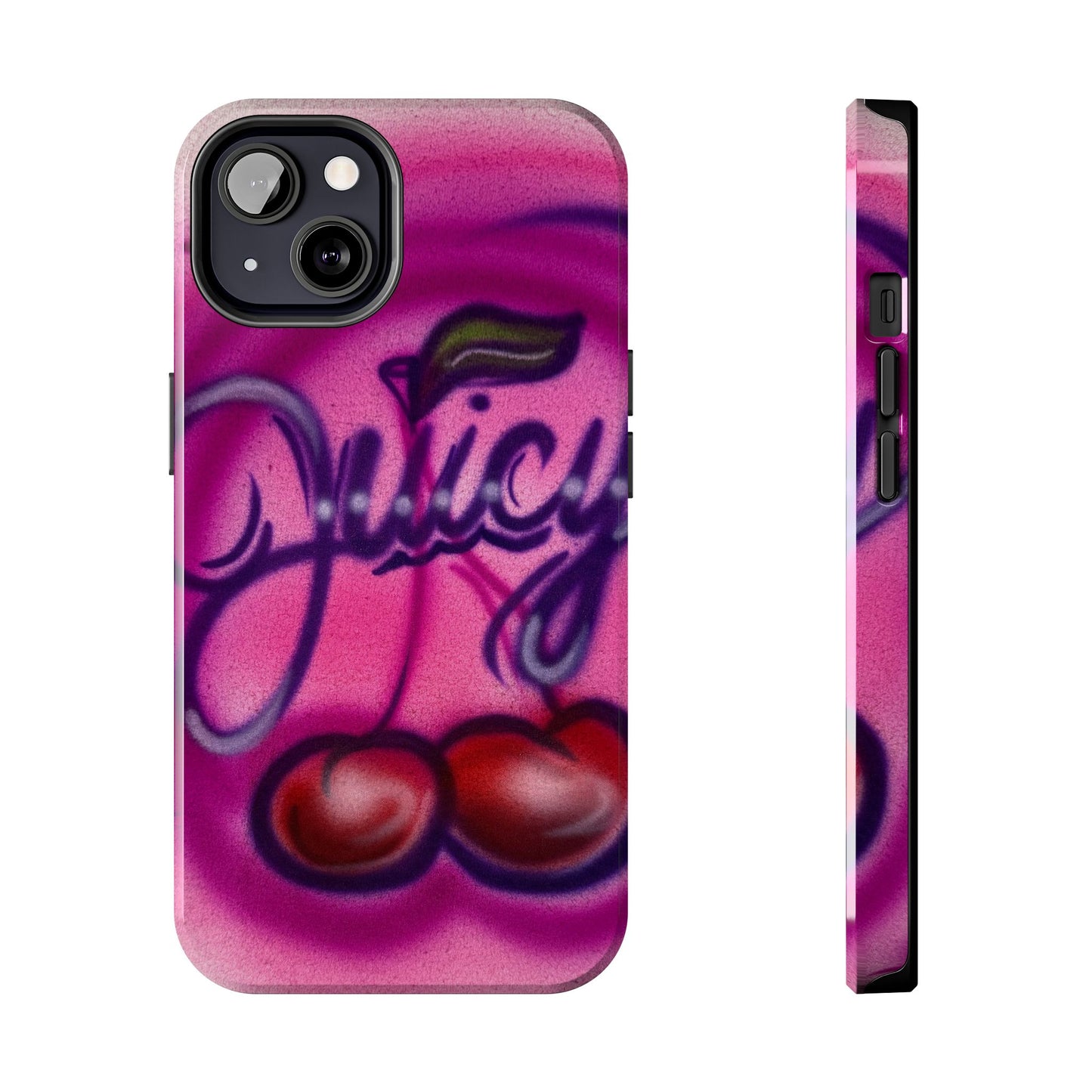 "juicy" airbrush iPhone case