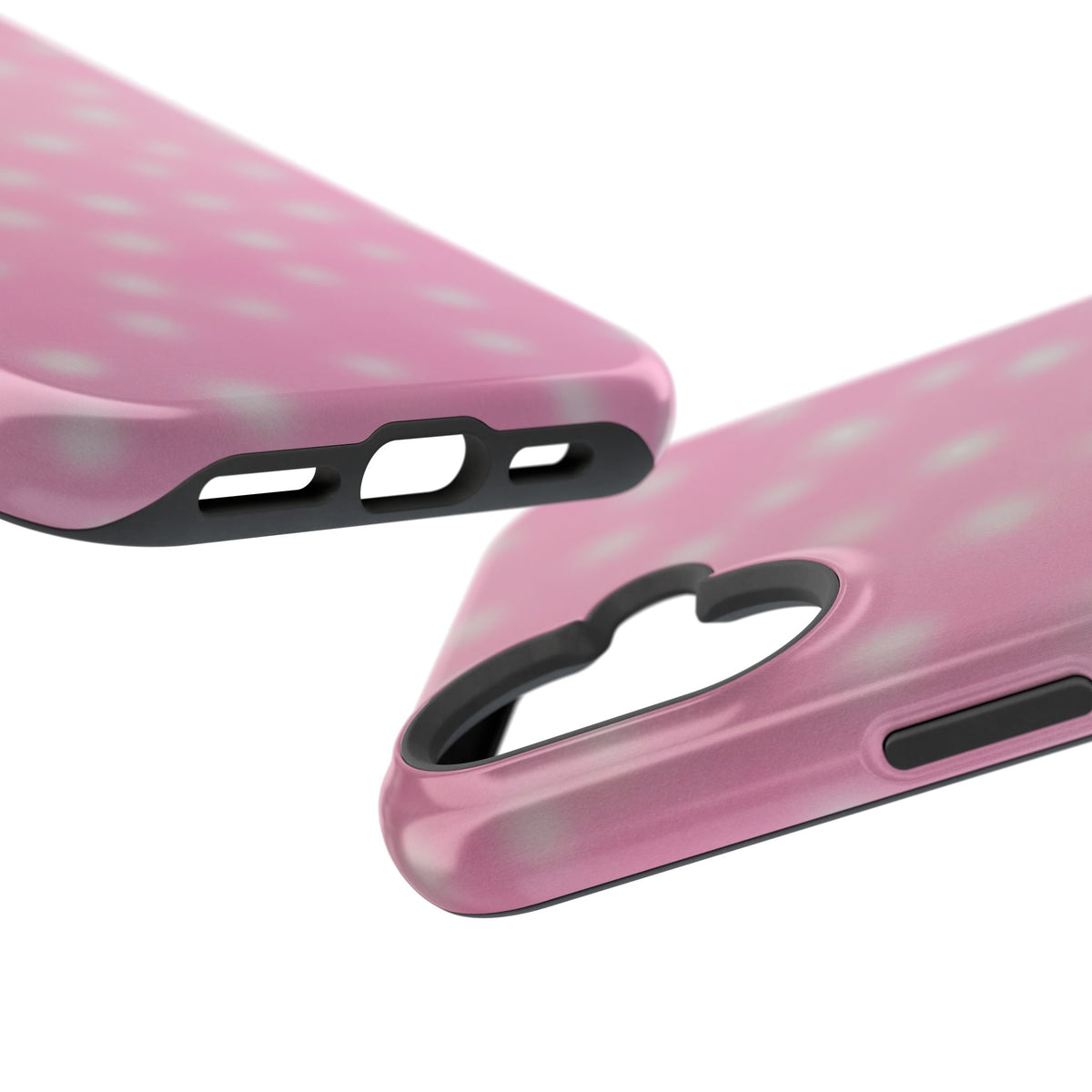 MagSafe "Erdbeerstrudel-Polkadots" Airbrush iPhone Hülle
