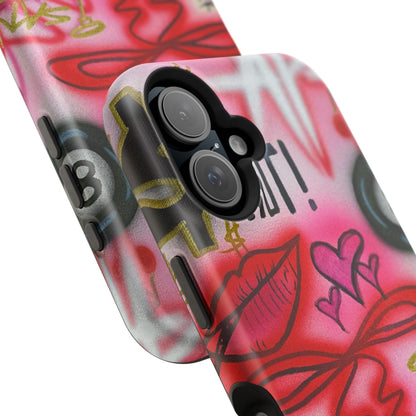 MagSafe "IT girl" airbrush iPhone case