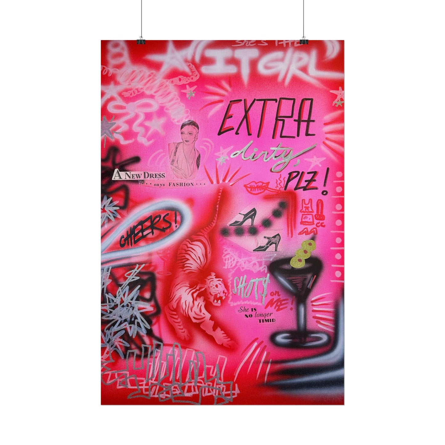 "extra dirty, plz!" airbrush rolled print