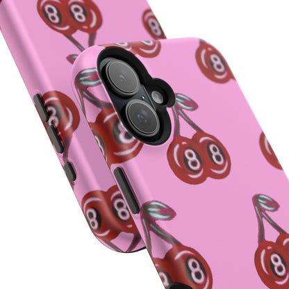 MagSafe "cami cherry pink" Airbrush iPhone Hülle