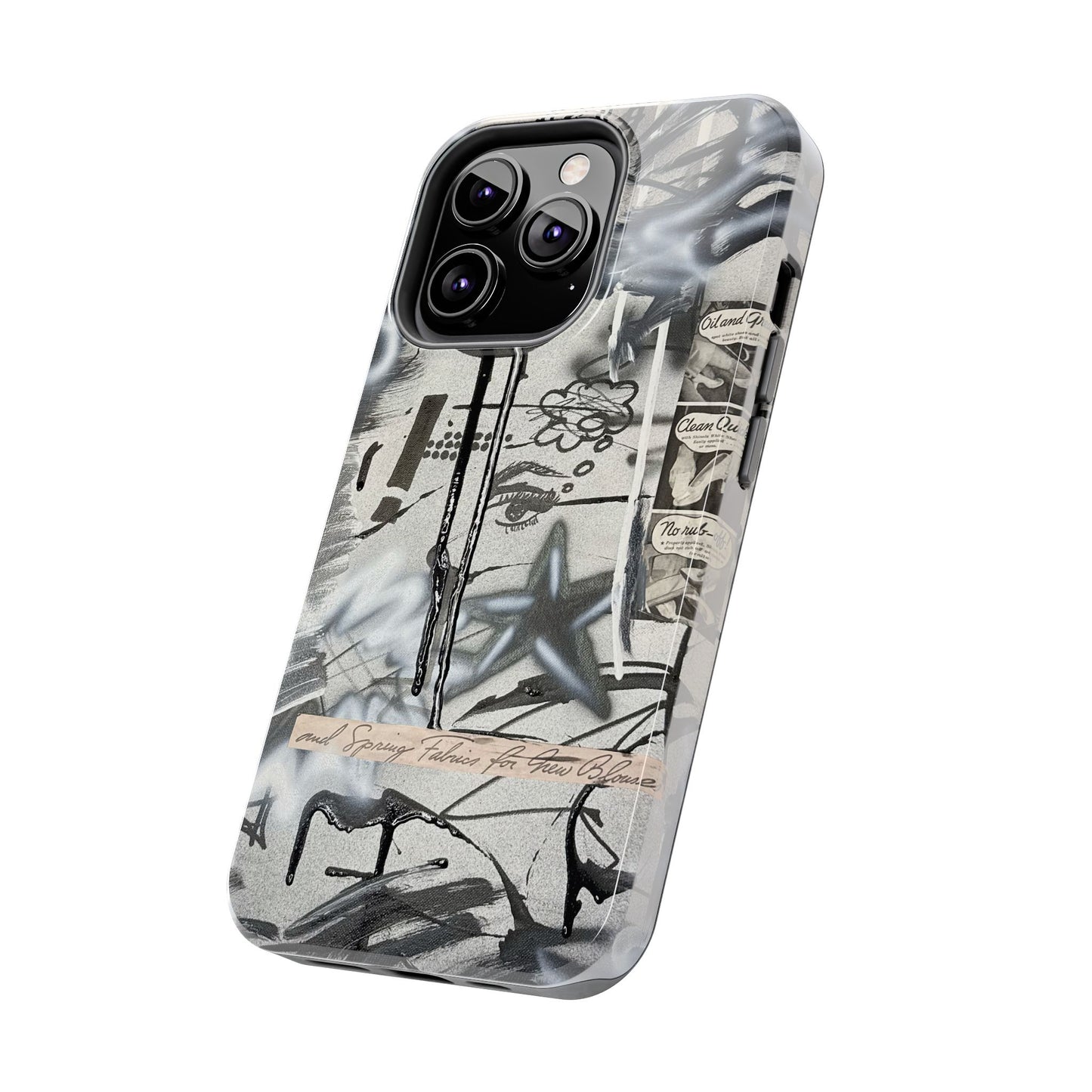 "monochrome mood" airbrush iPhone case
