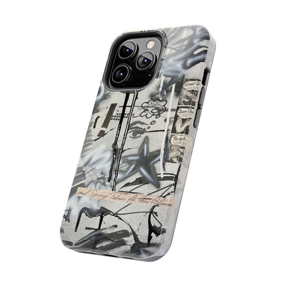 "monochrome mood" airbrush iPhone case