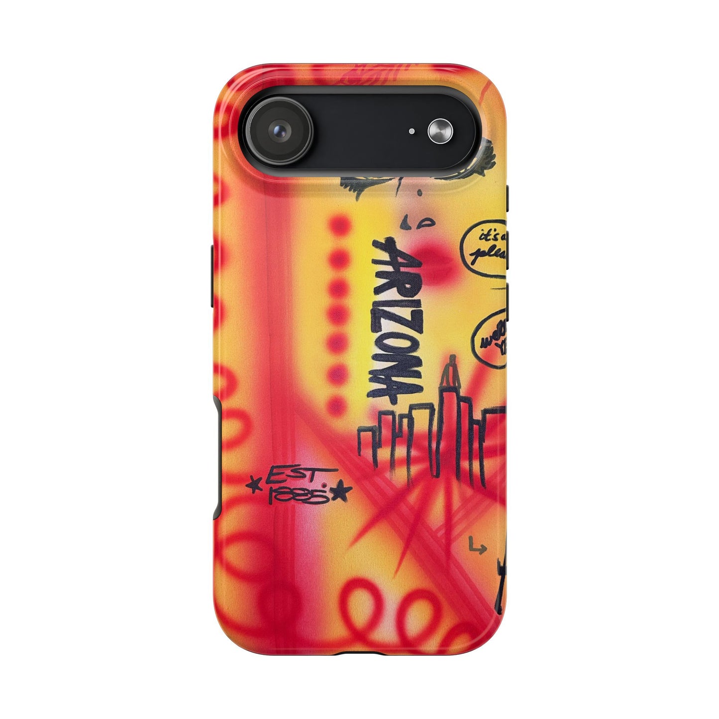 "arizona state university" airbrush iPhone case