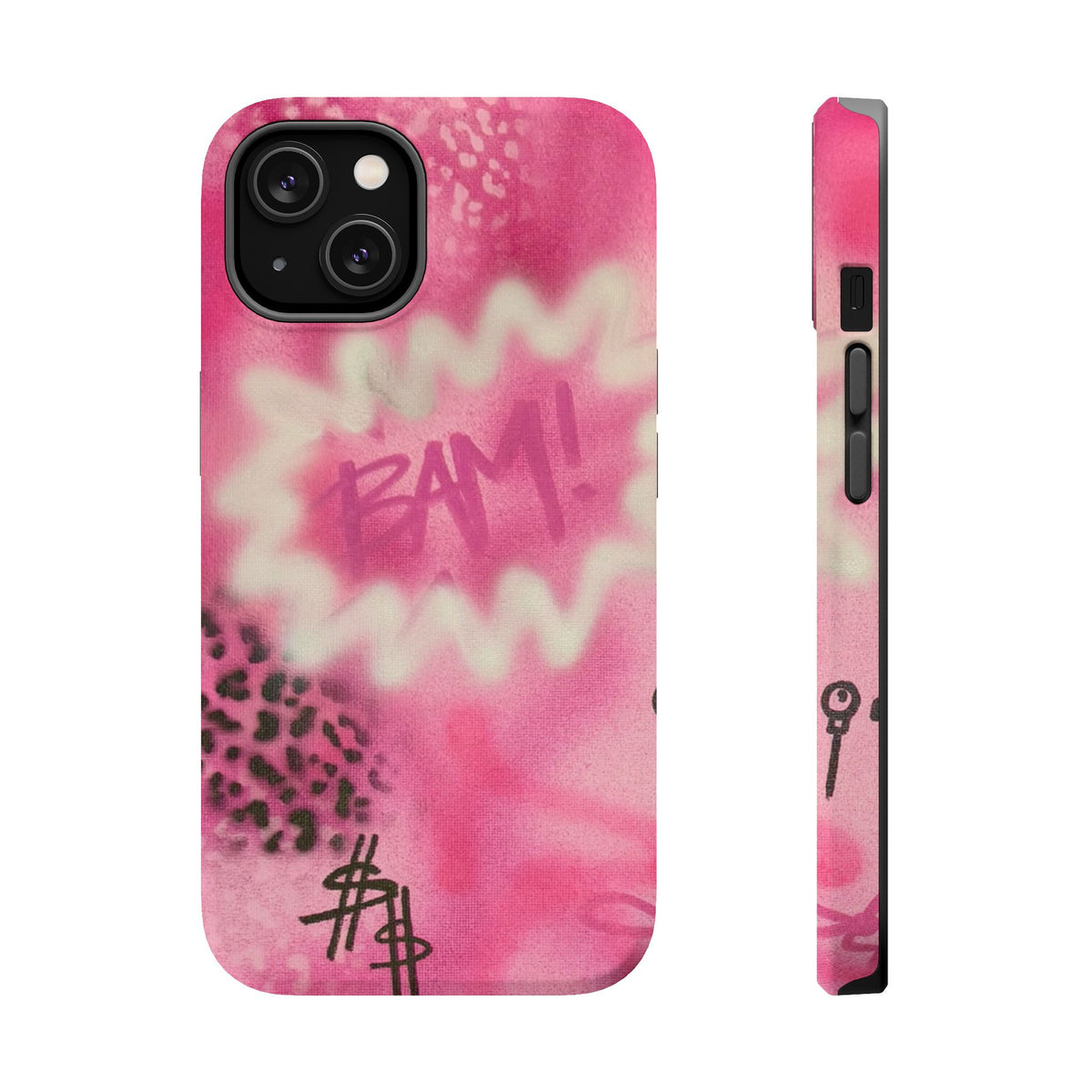 MagSafe "BAM!" airbrush iPhone case