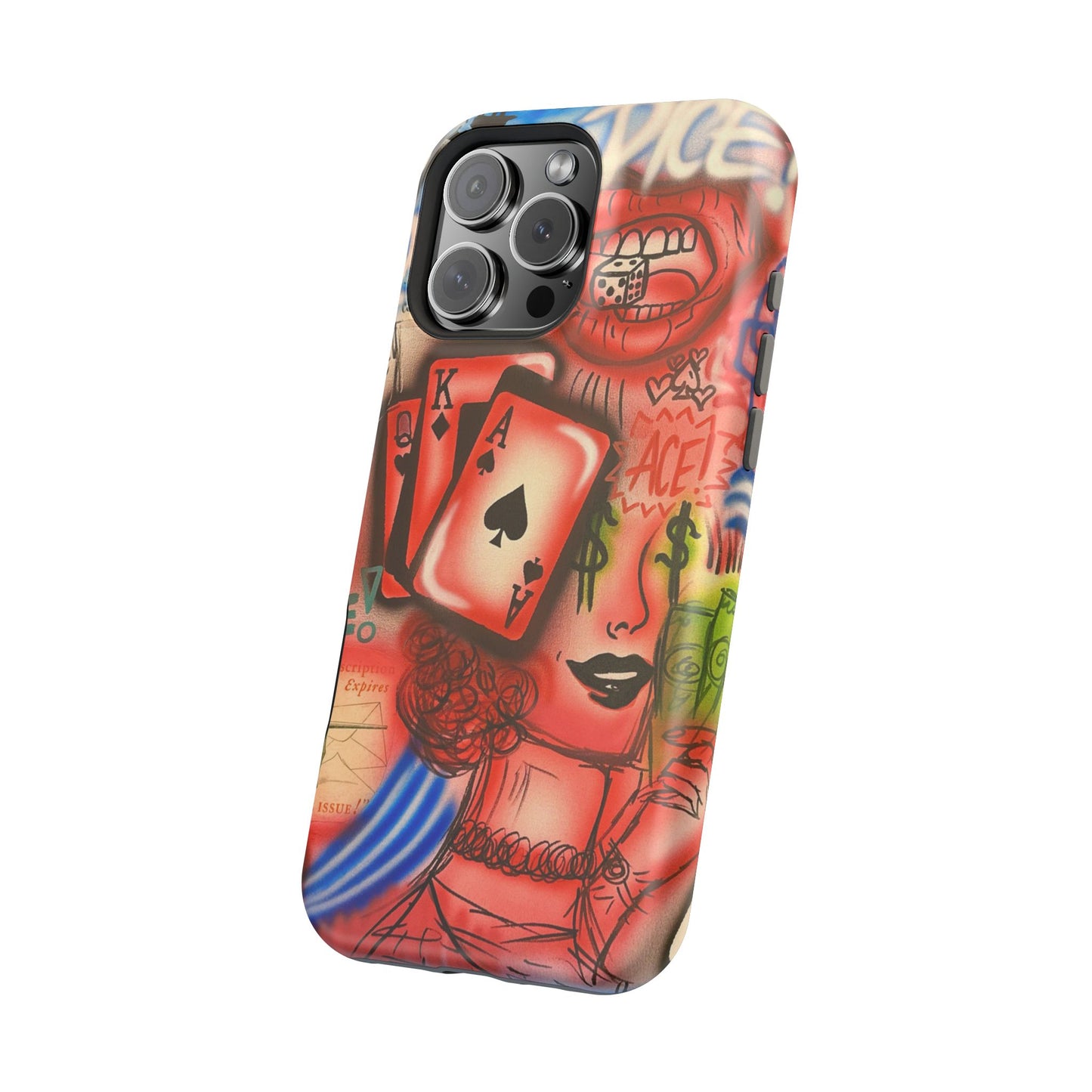 MagSafe "Zufall!" Airbrush iPhone Hülle