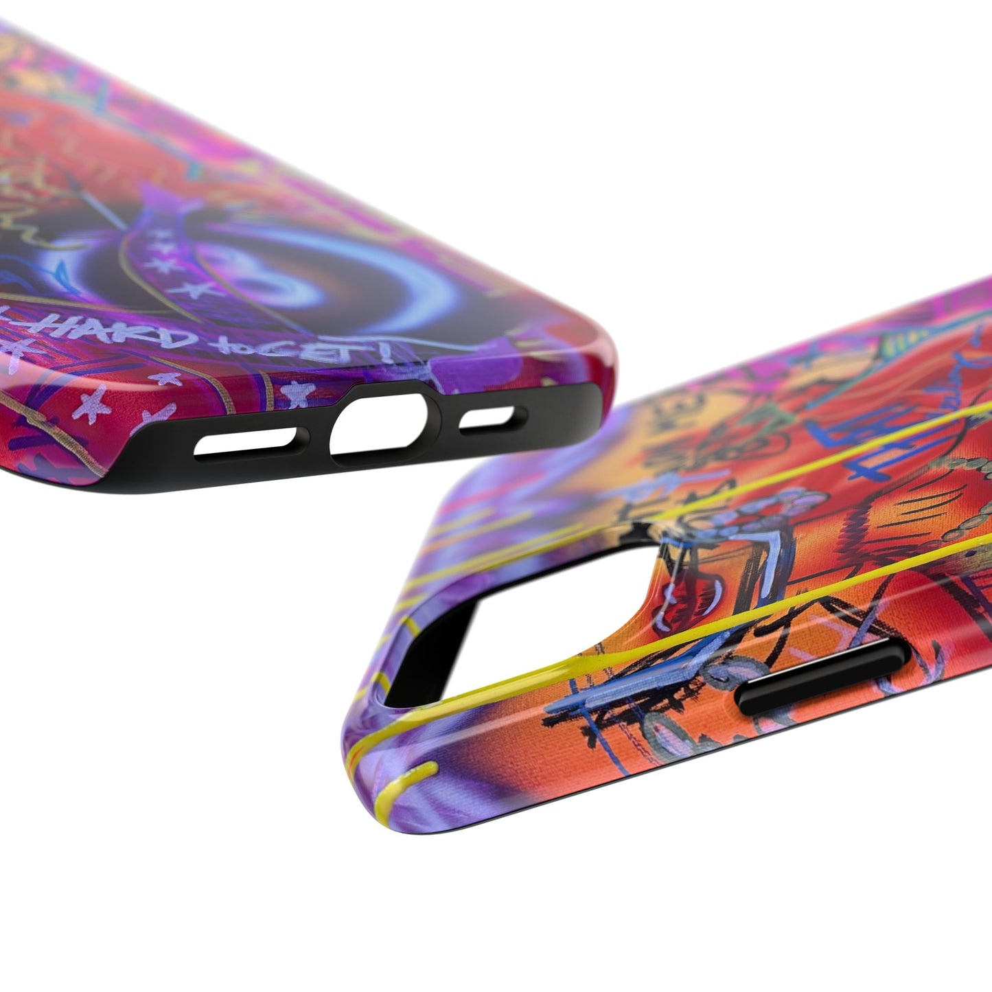 "shots on me" airbrush iPhone case