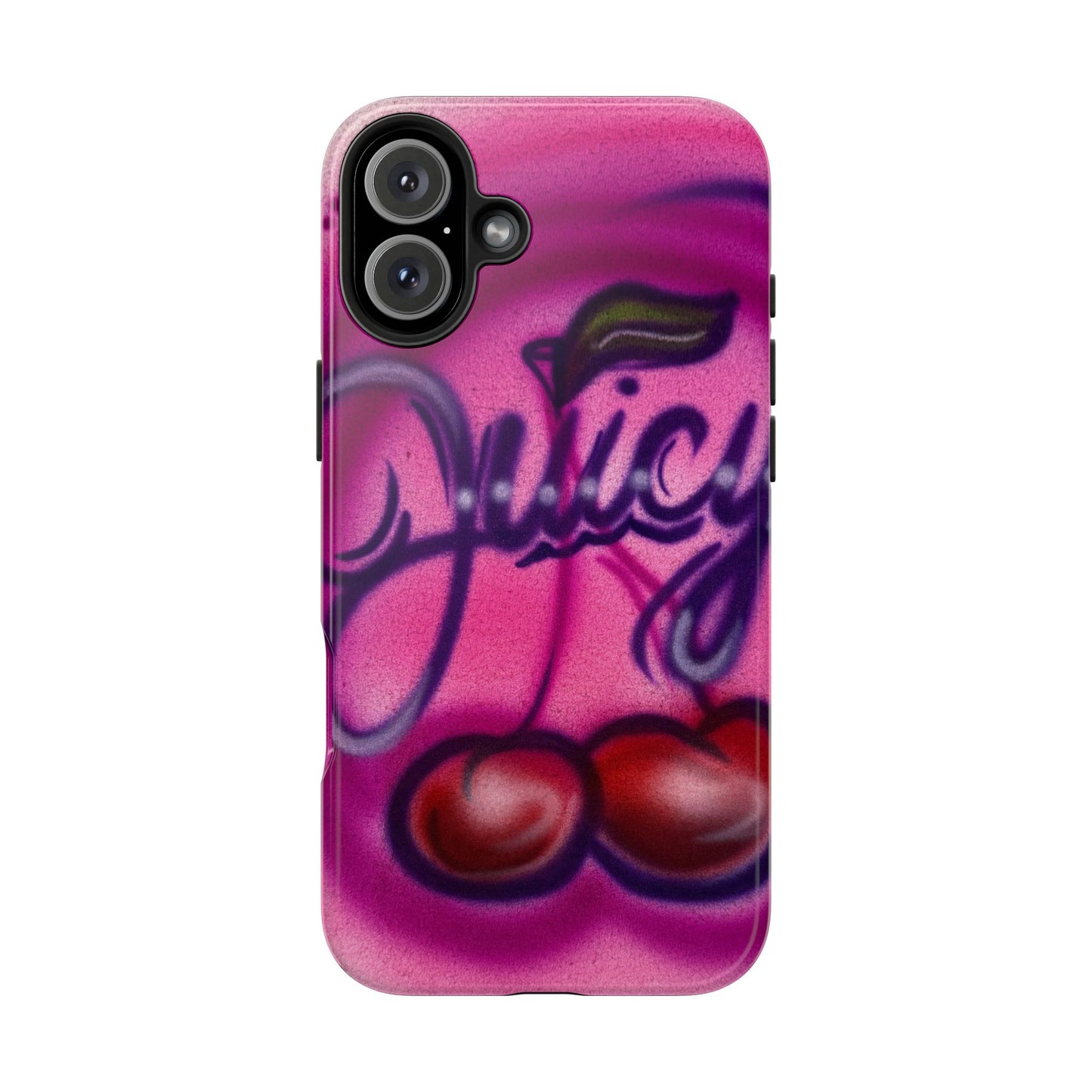 "juicy" airbrush iPhone case