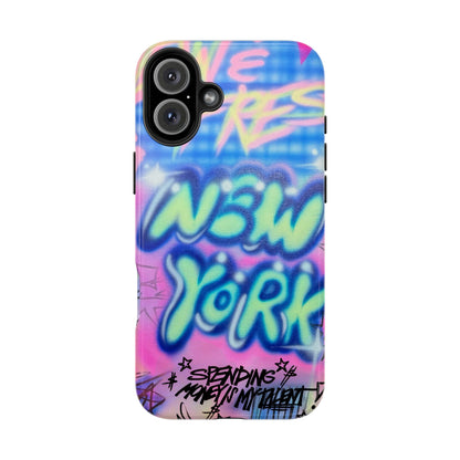 "spending money is my talent" airbrush iPhone case