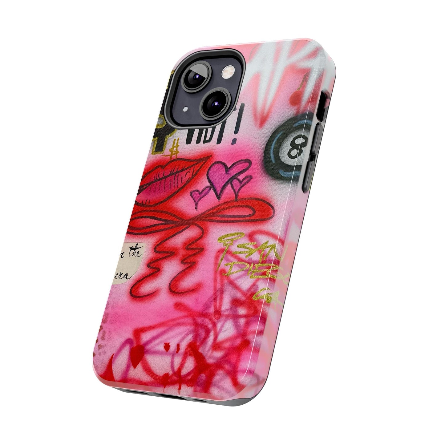 "IT girl" airbrush iPhone case