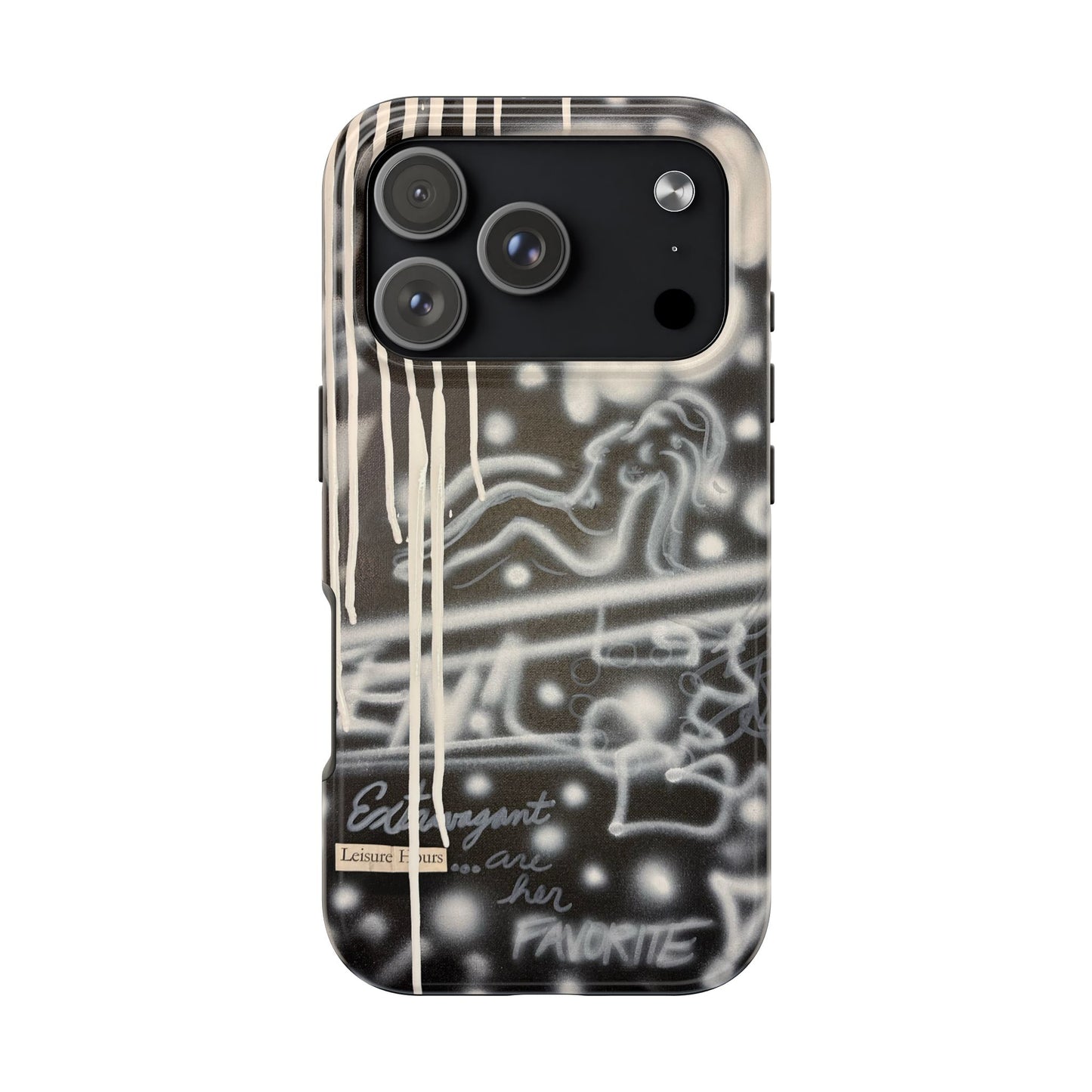 "extravagant leisure" airbrush iPhone case