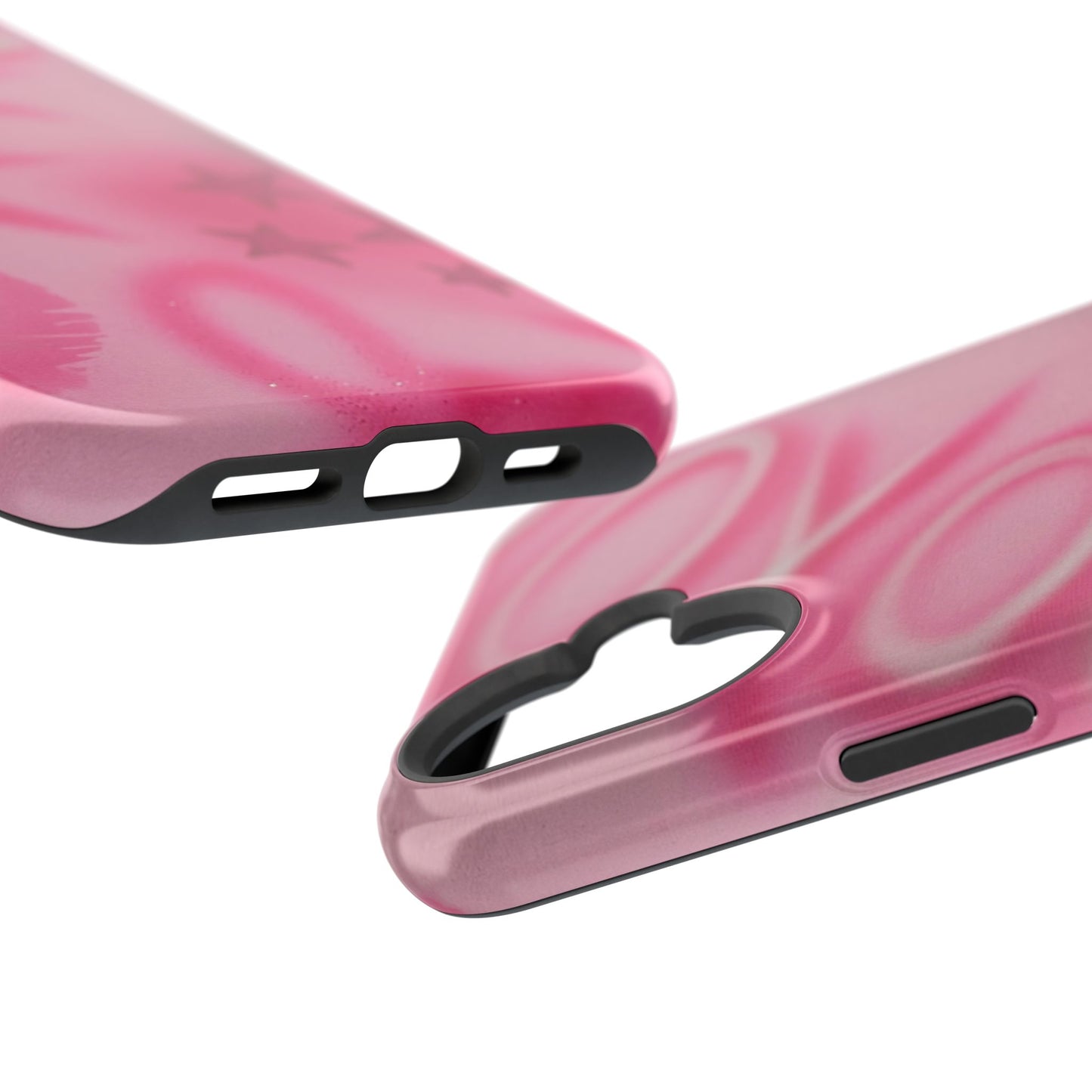 MagSafe "perfectly pink" airbrush iPhone case