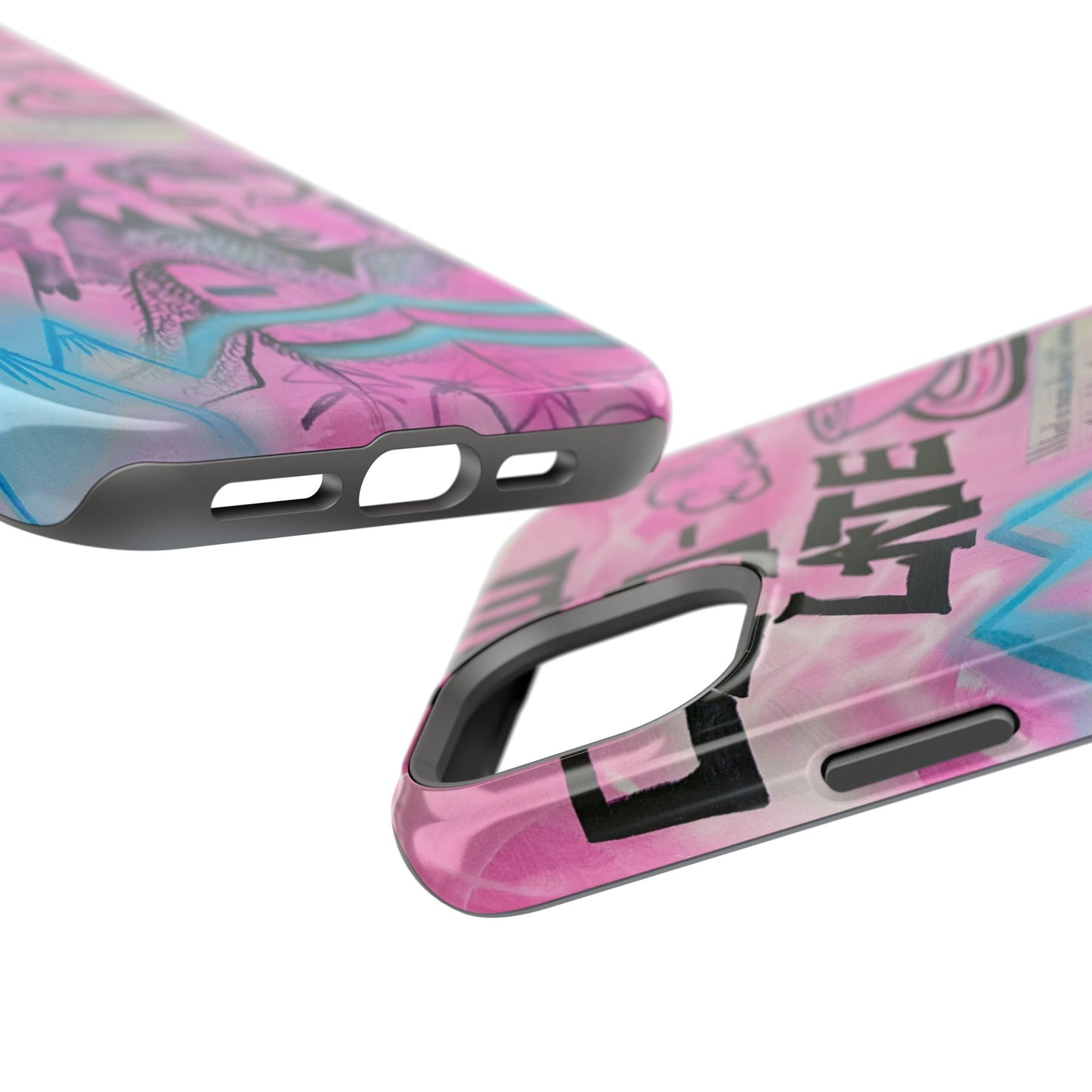 MagSafe "avant le ski" airbrush iPhone case