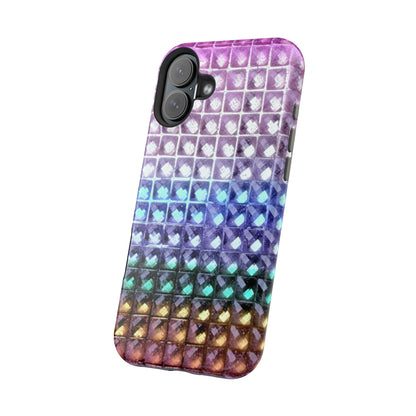 MagSafe "multicolor studs" airbrush iPhone case