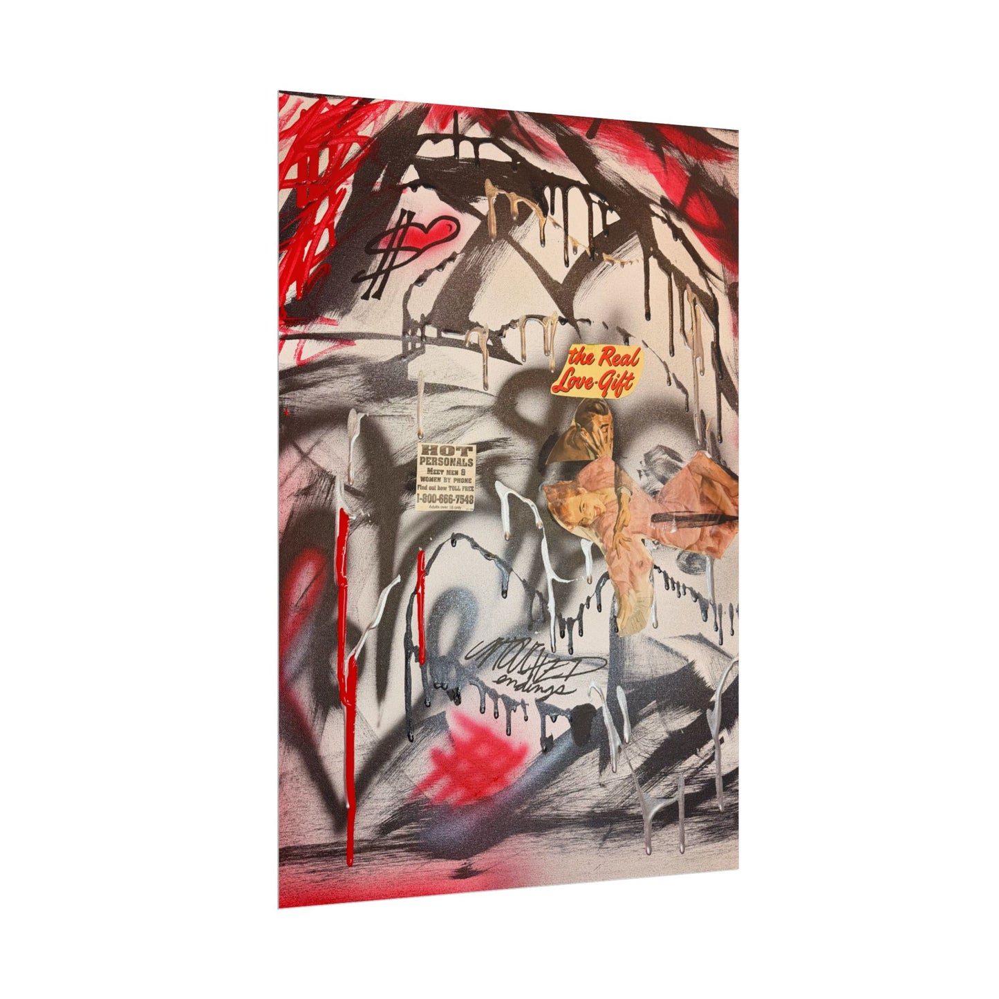 early access airbrush rolled print