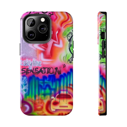 "skyline sensation" airbrush iPhone case
