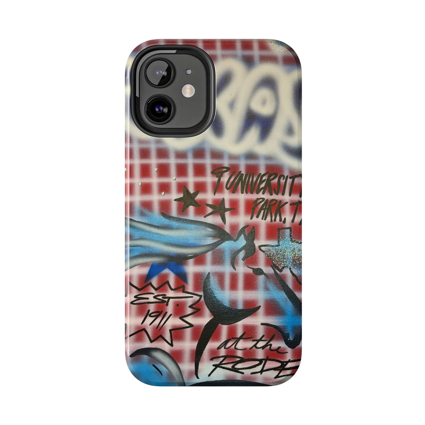 "texas" airbrush iPhone case