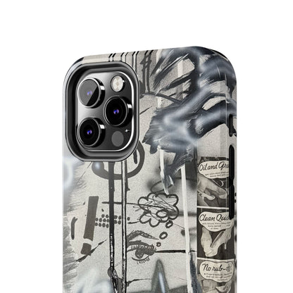 "monochrome mood" airbrush iPhone case