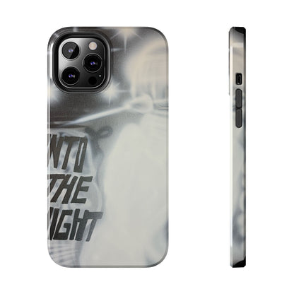 "into the night" airbrush iPhone case