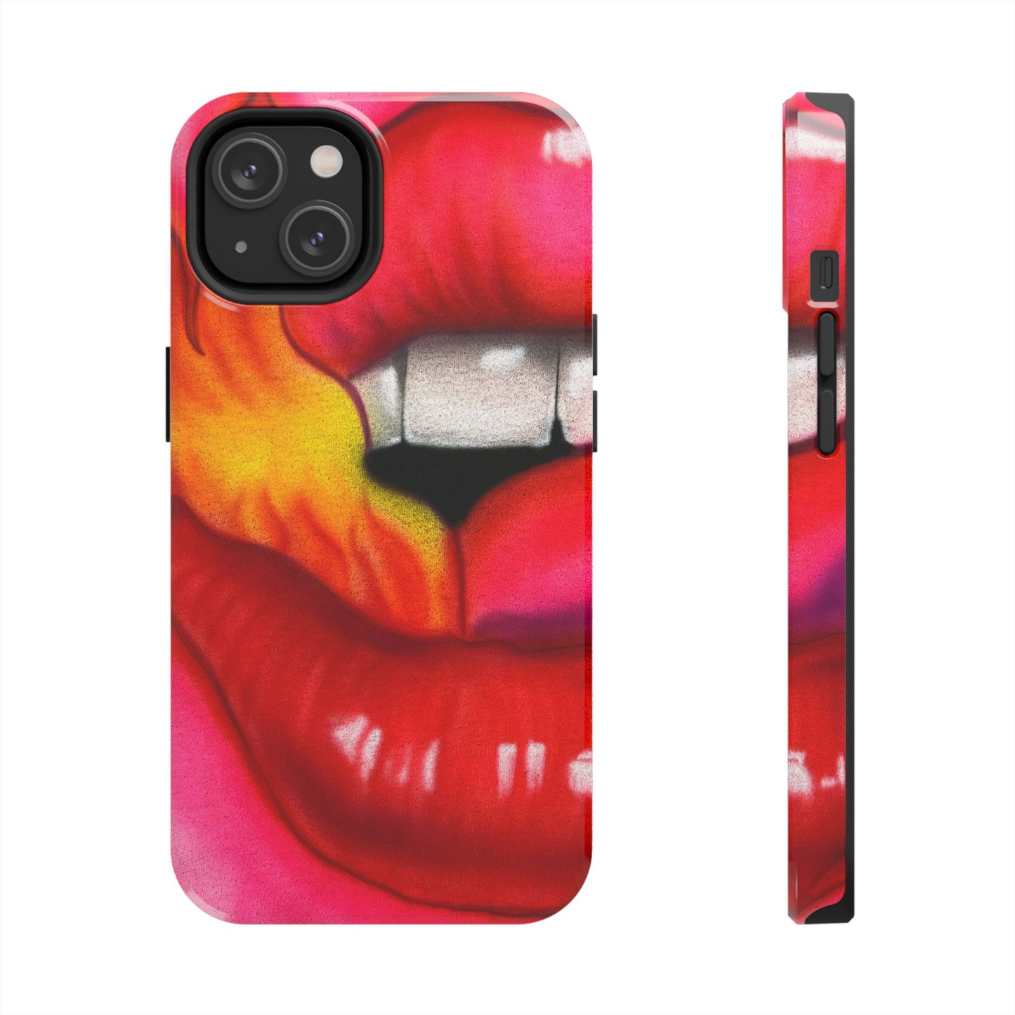 "flaming lips pt. 2" airbrush iPhone case
