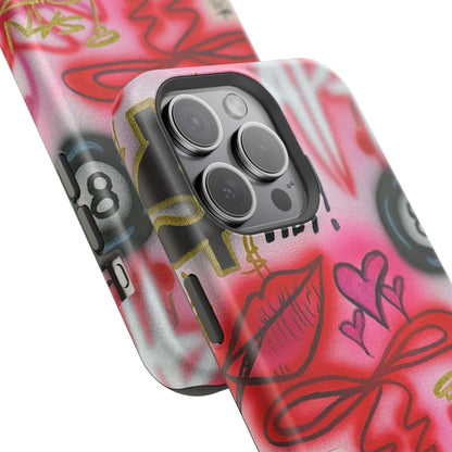 MagSafe "IT girl" airbrush iPhone case