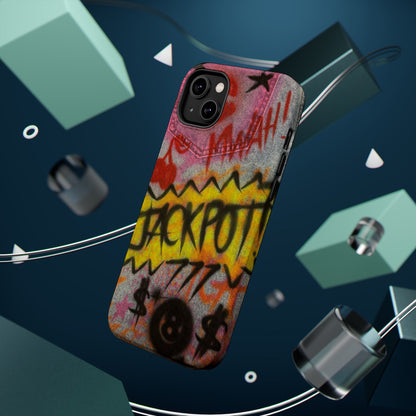 MagSafe "JACKPOT!" airbrush iPhone case