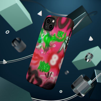 MagSafe "electr!c dreamz" Airbrush iPhone Hülle