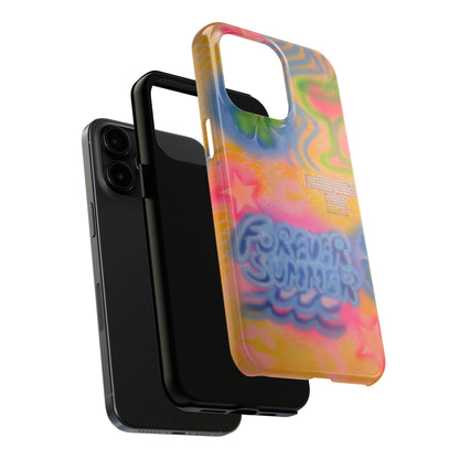 "forever summer" airbrush iPhone case