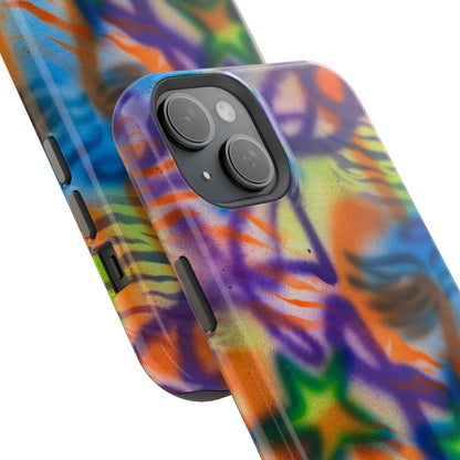 MagSafe "streetwear angel" airbrush iPhone case