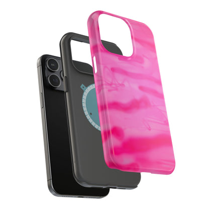 MagSafe "pink camo" airbrush iPhone case
