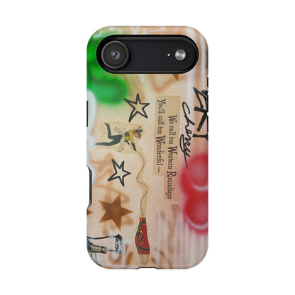 MagSafe "very cherry" airbrush iPhone case