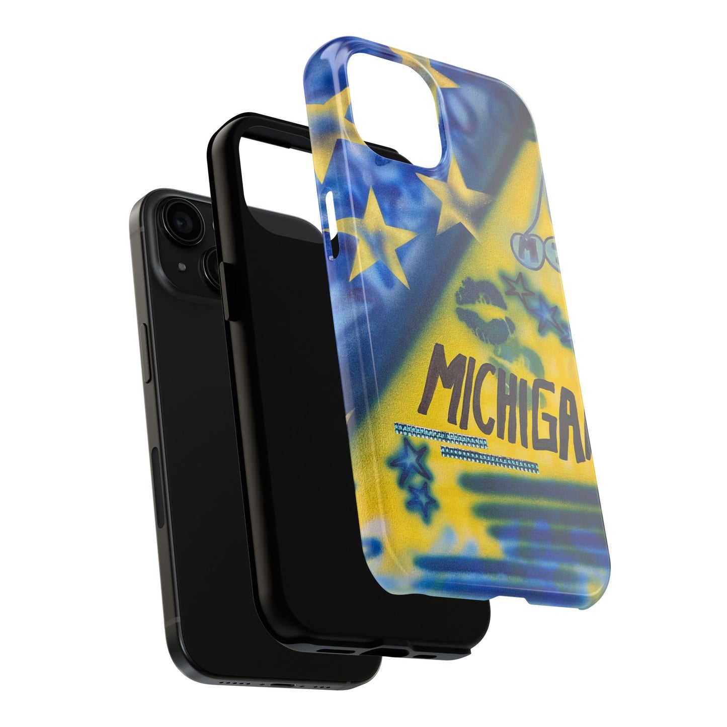 "ann arbor, michigan" airbrush iPhone case