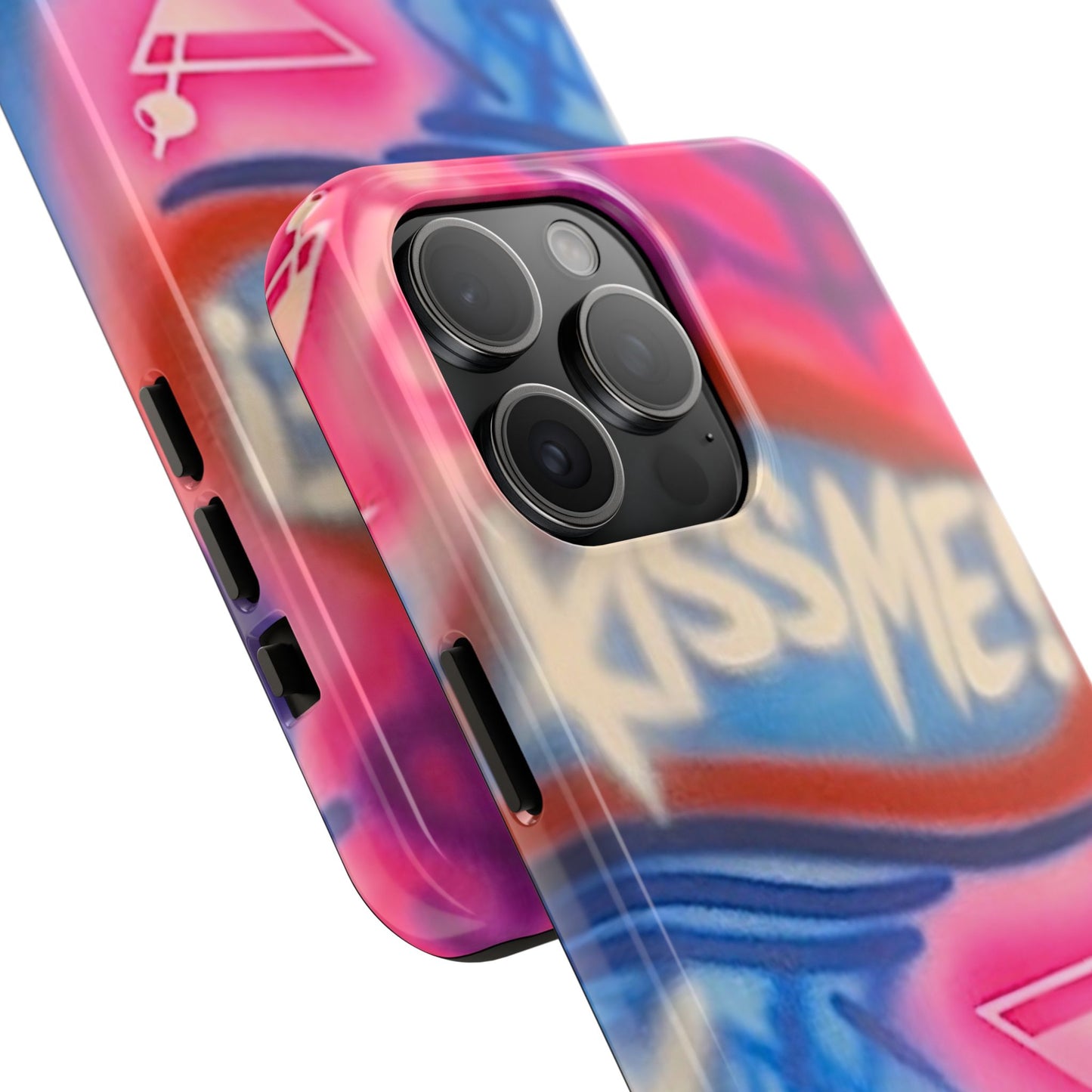 "kiss me pt. 2" airbrush iPhone case