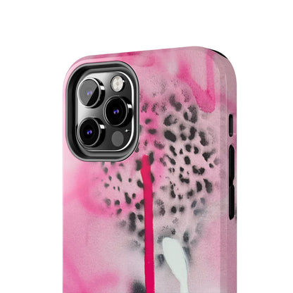 "pink cheetah" airbrush iPhone case