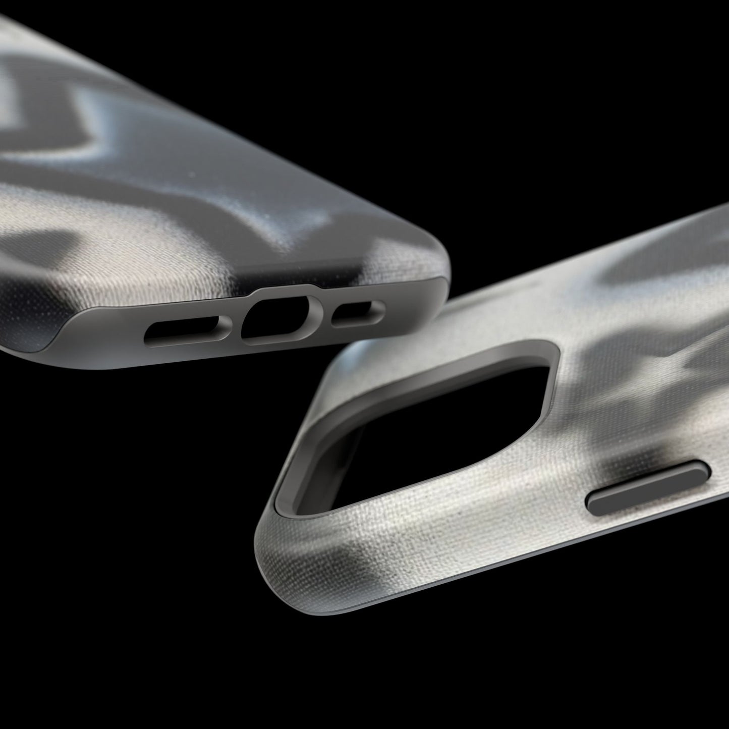 MagSafe "black & white stars" airbrush iPhone case