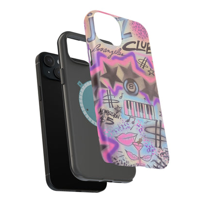 MagSafe "jazz club" airbrush iPhone case
