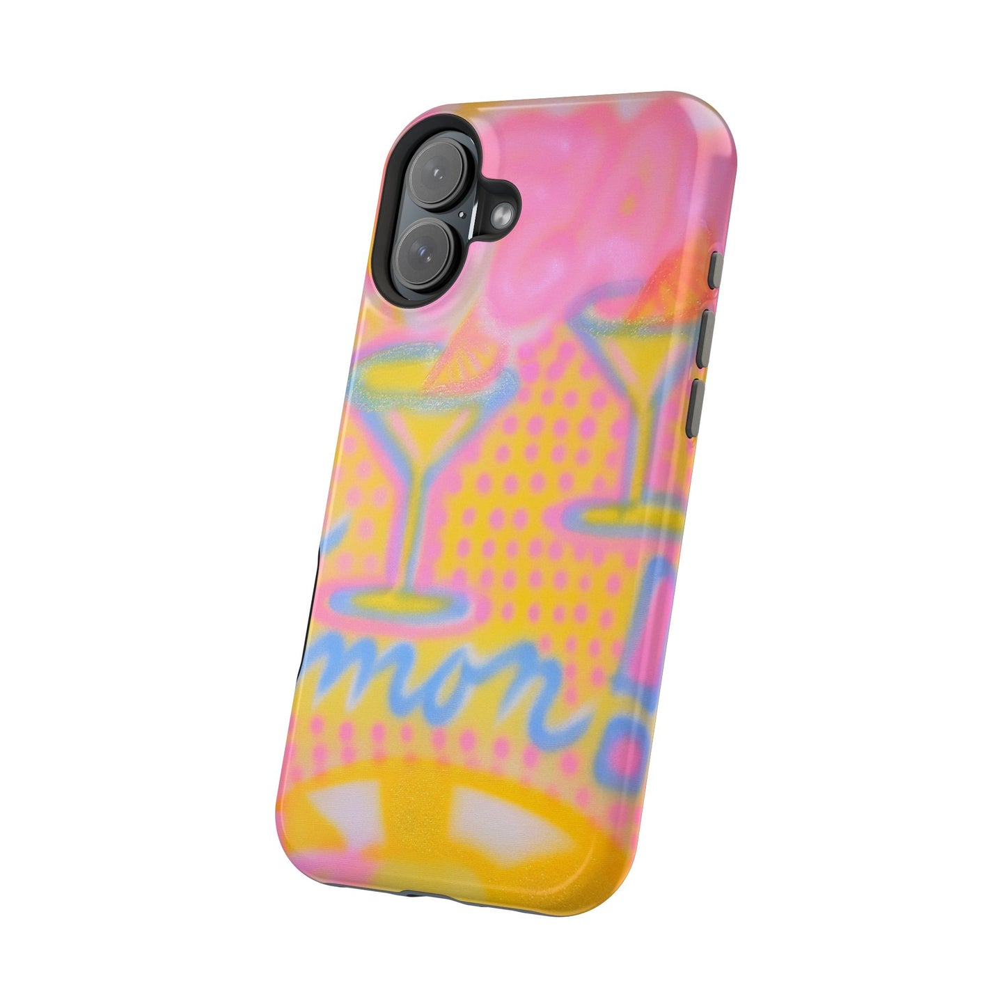 MagSafe "lemontini" airbrush iPhone case