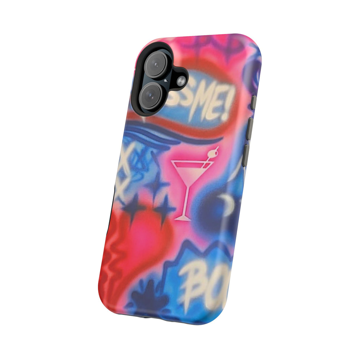 MagSafe "kiss me pt. 2" Airbrush iPhone Hülle