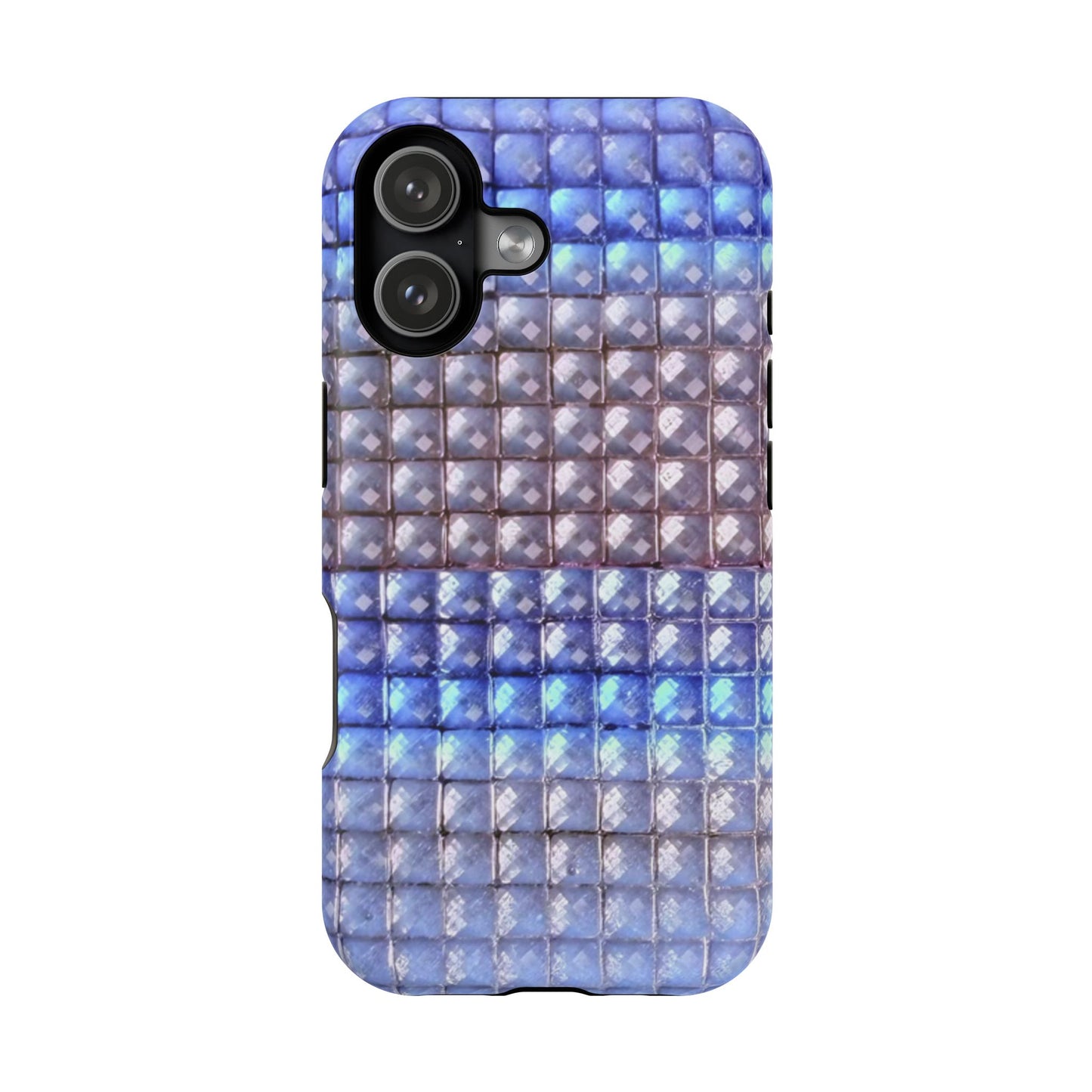 MagSafe "blue studs" airbrush iPhone case