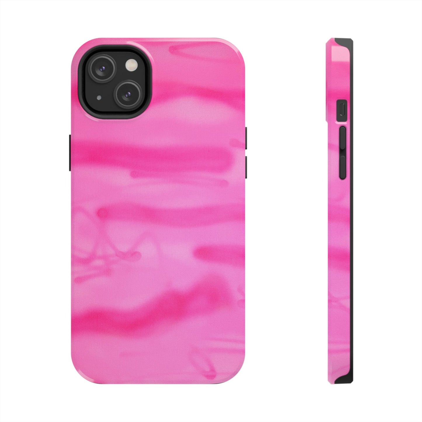 "pink camo" airbrush iPhone case